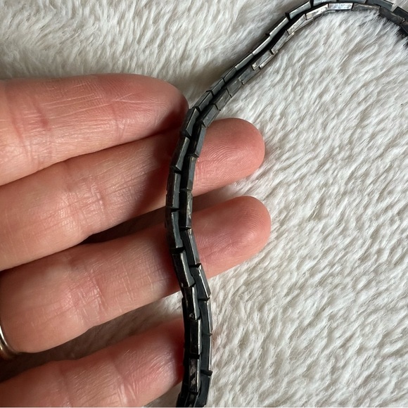 Art Deco 1940s Evans Elegance Black Vintage Leather Clutch - Picture 9 of 13